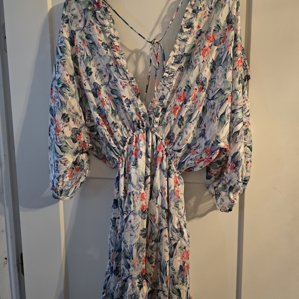 Vici Multicolor Backless Dress
